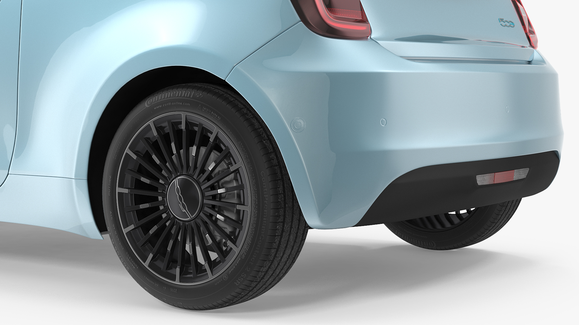 3D model Fiat 500 Cabrio LaPrima Rigged