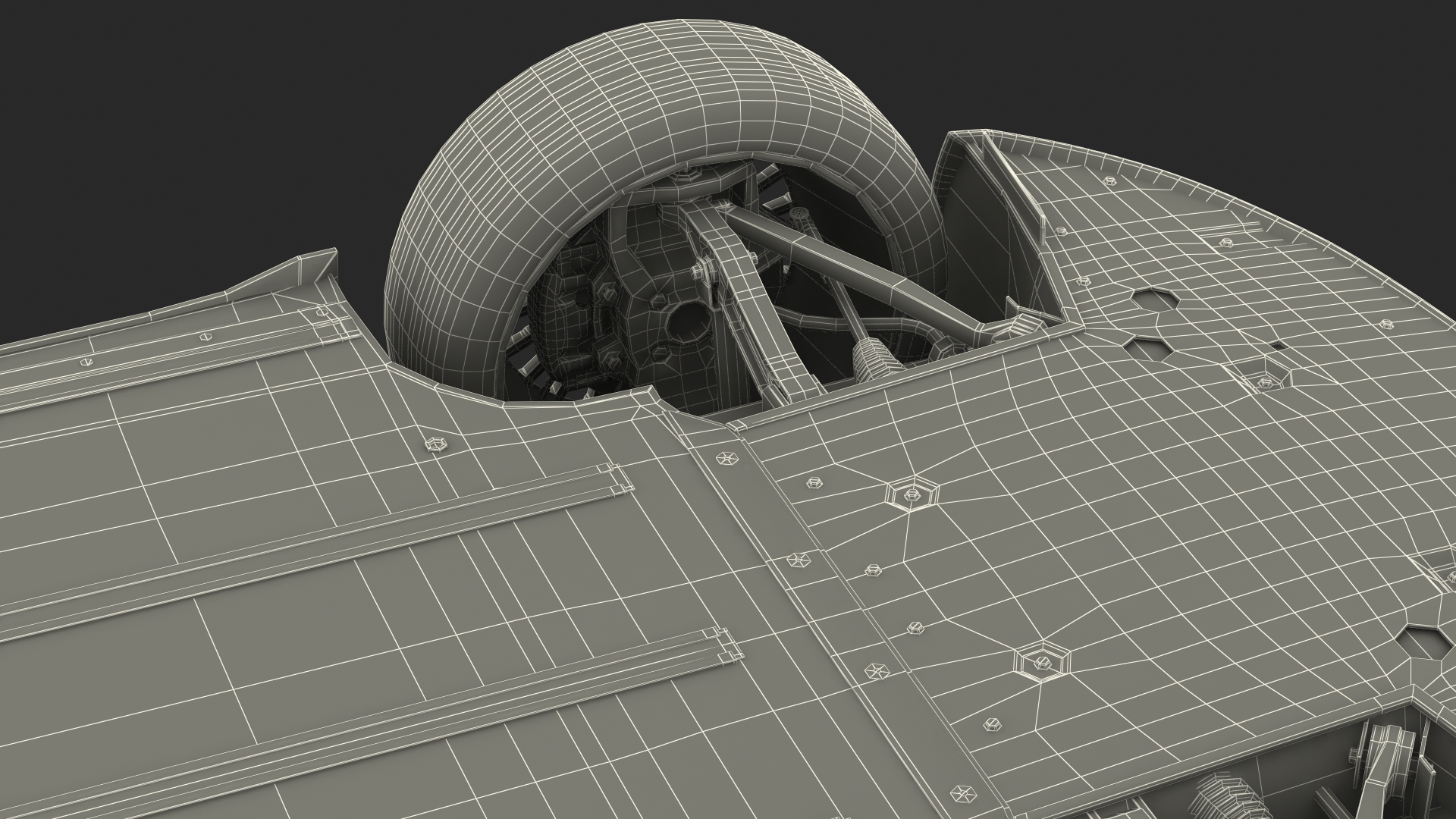 3D model Fiat 500 Cabrio LaPrima Rigged