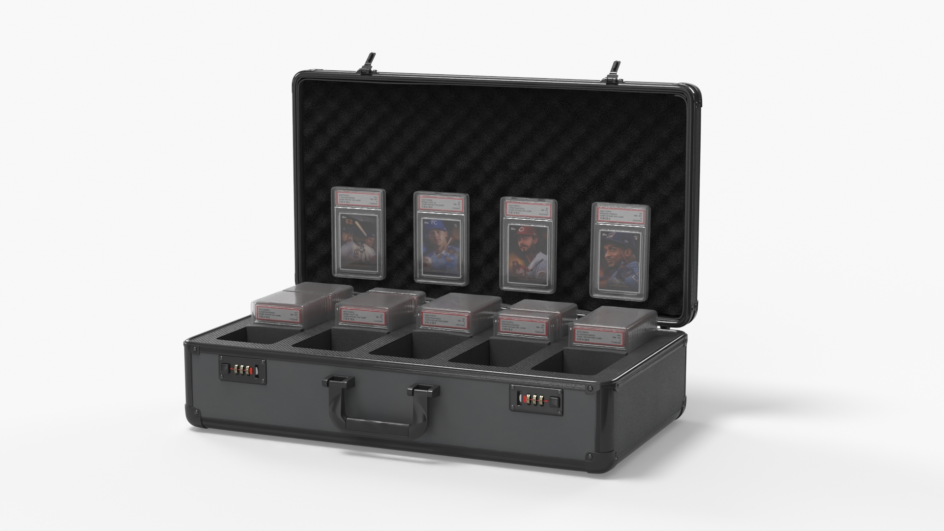 Topps 2022 Graded Baseball Cards in Storage Case Black - view 4