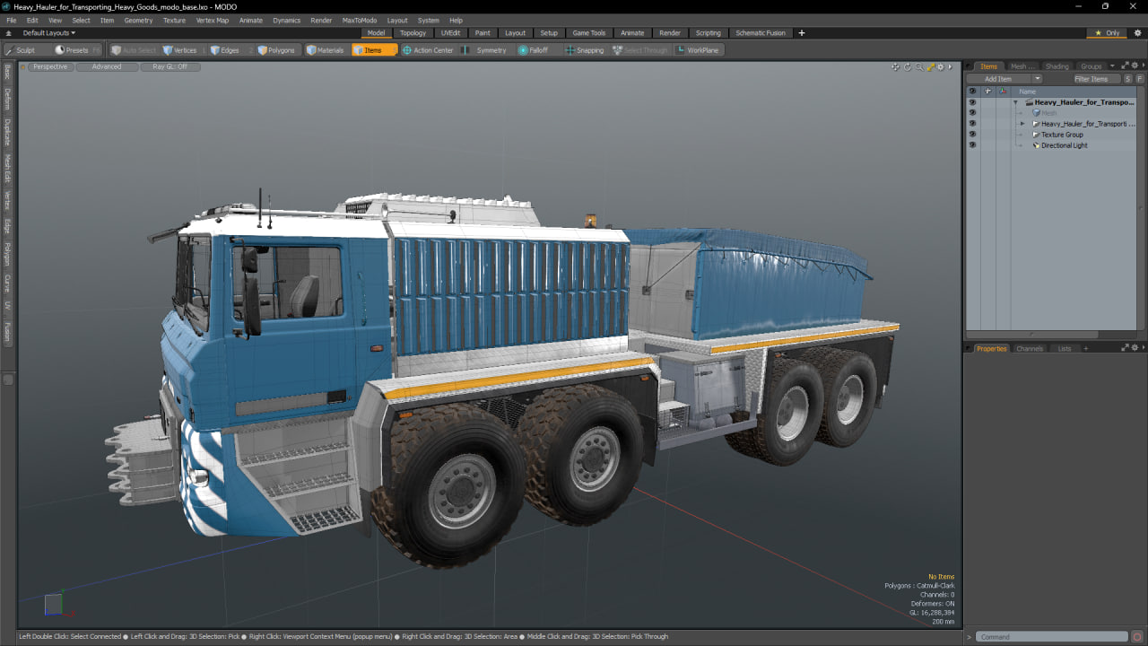 3D Heavy Hauler for Transporting Heavy Goods