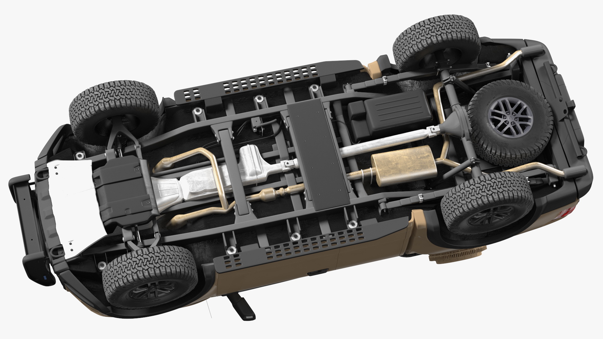 Ford F150 Raptor with X-MADIS Anti Drone System 3D