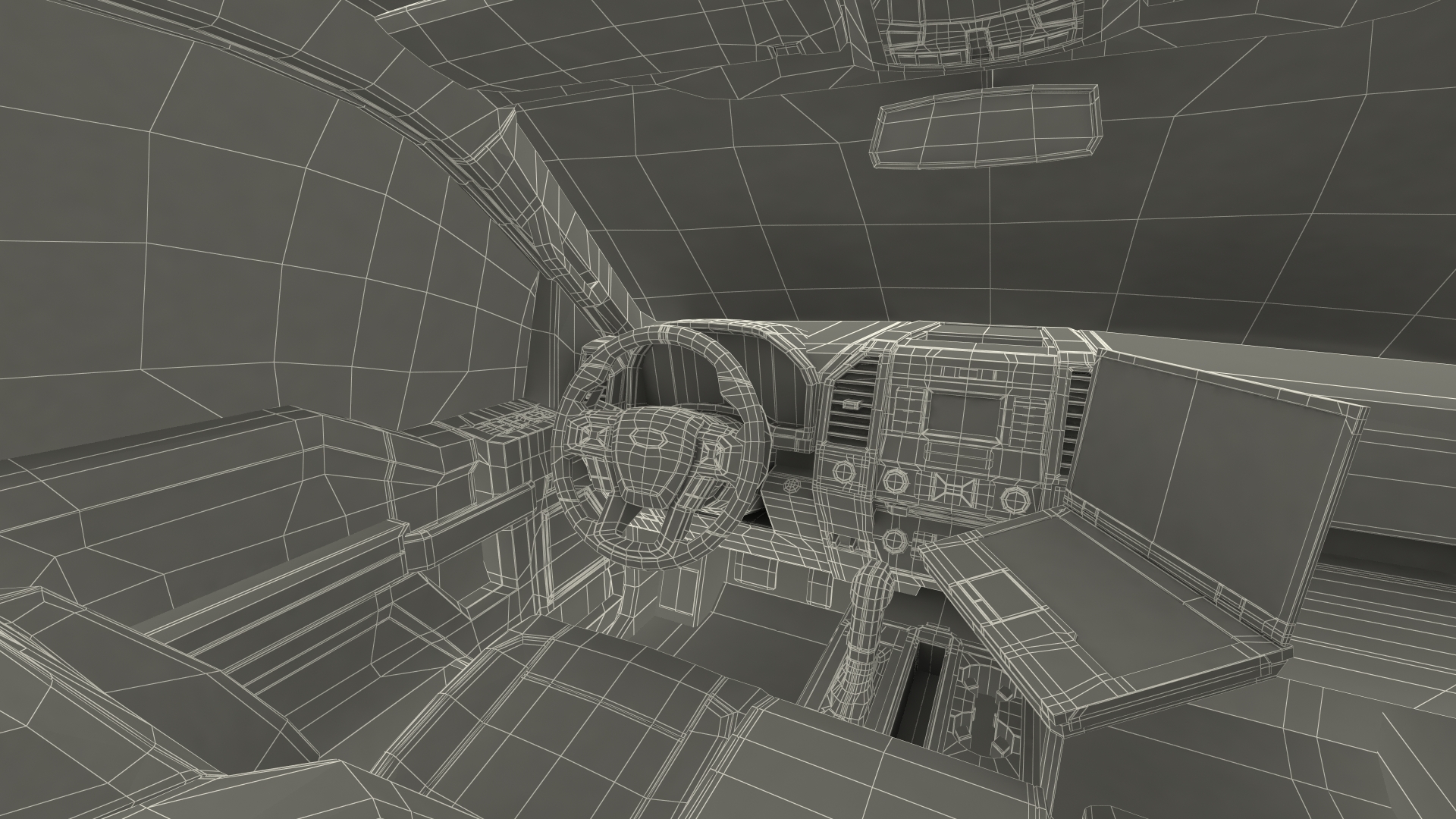 Ford F150 Raptor with X-MADIS Anti Drone System 3D