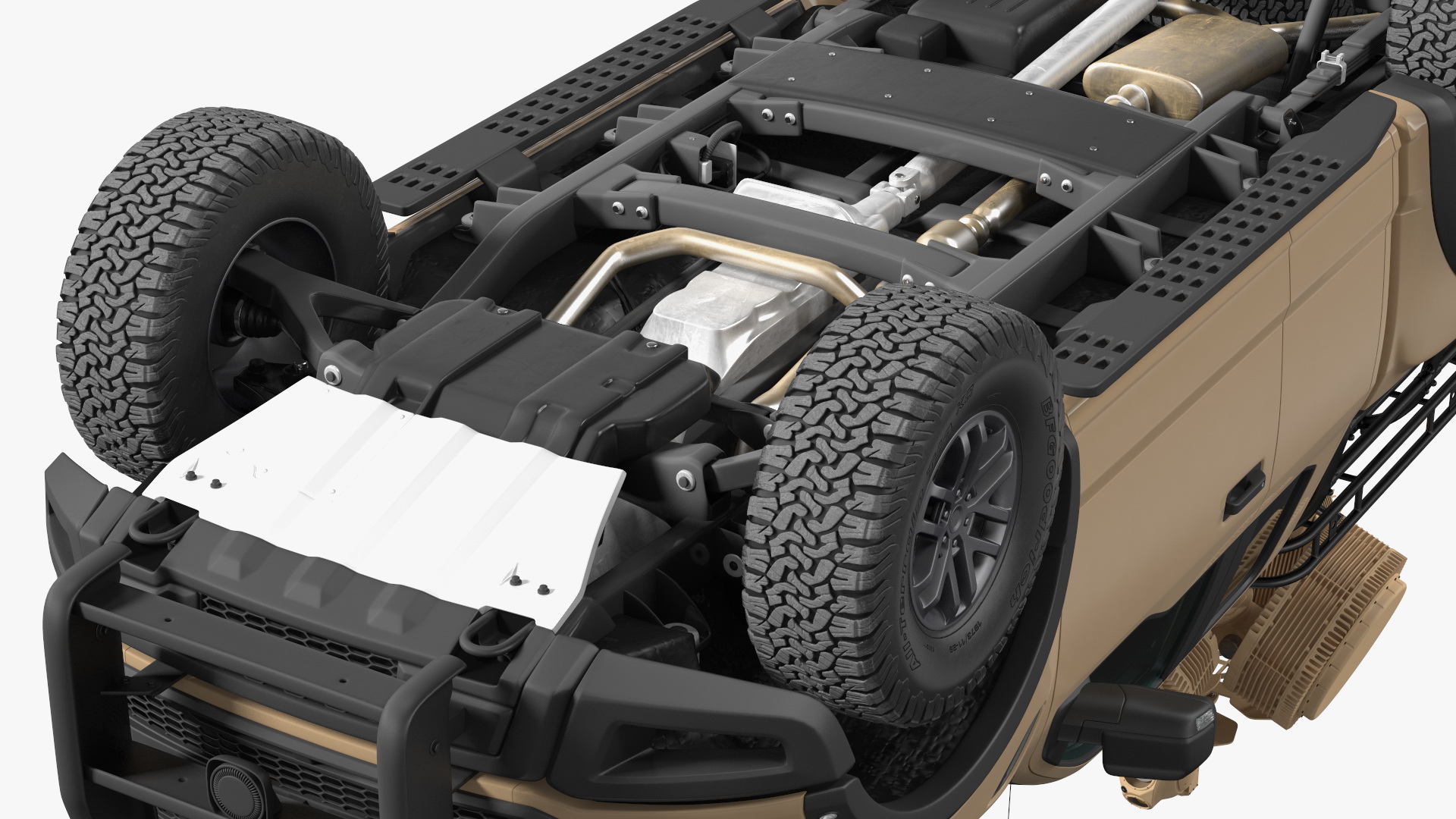 Ford F150 Raptor with X-MADIS Anti Drone System 3D