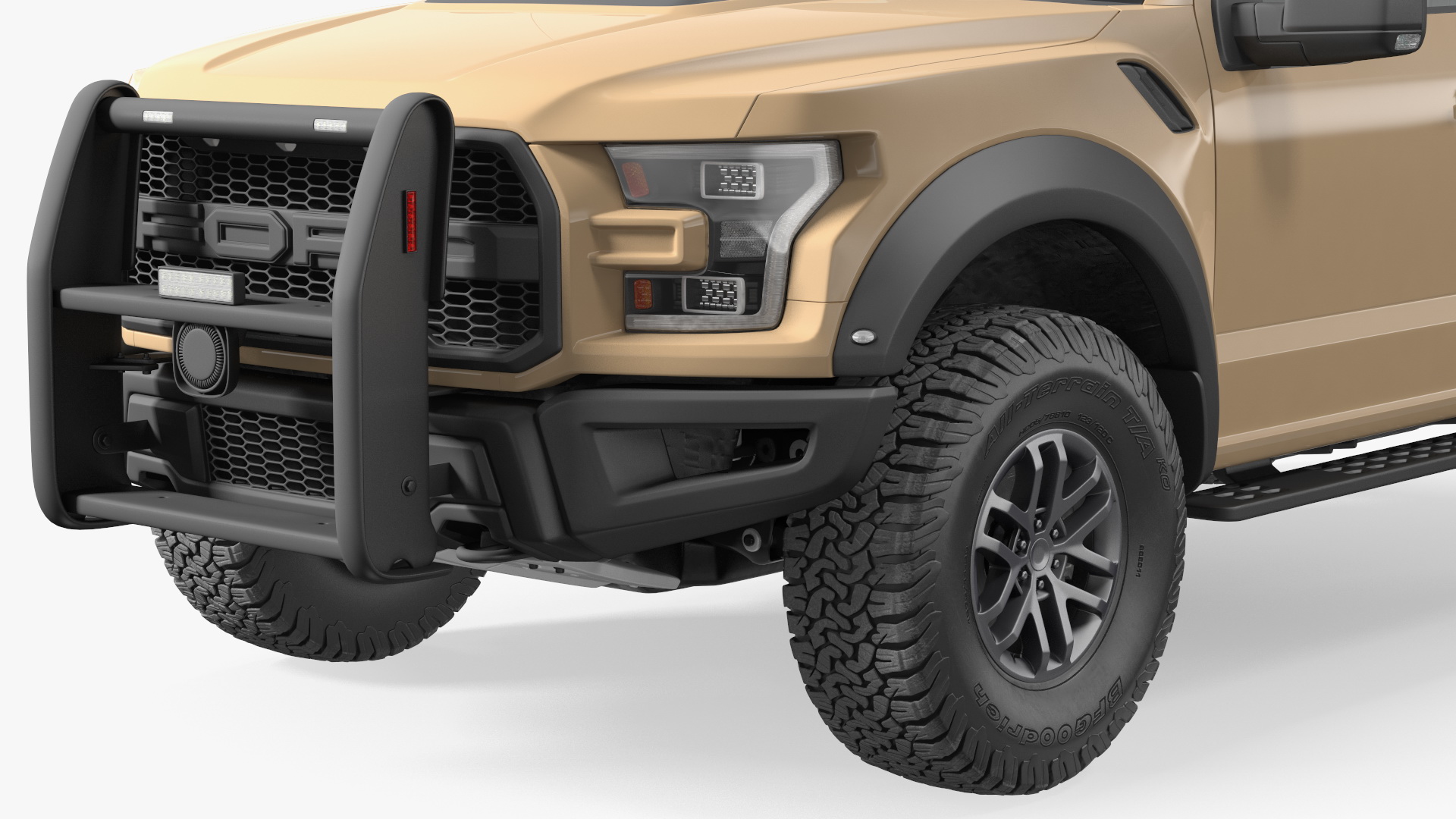 Ford F150 Raptor with X-MADIS Anti Drone System 3D