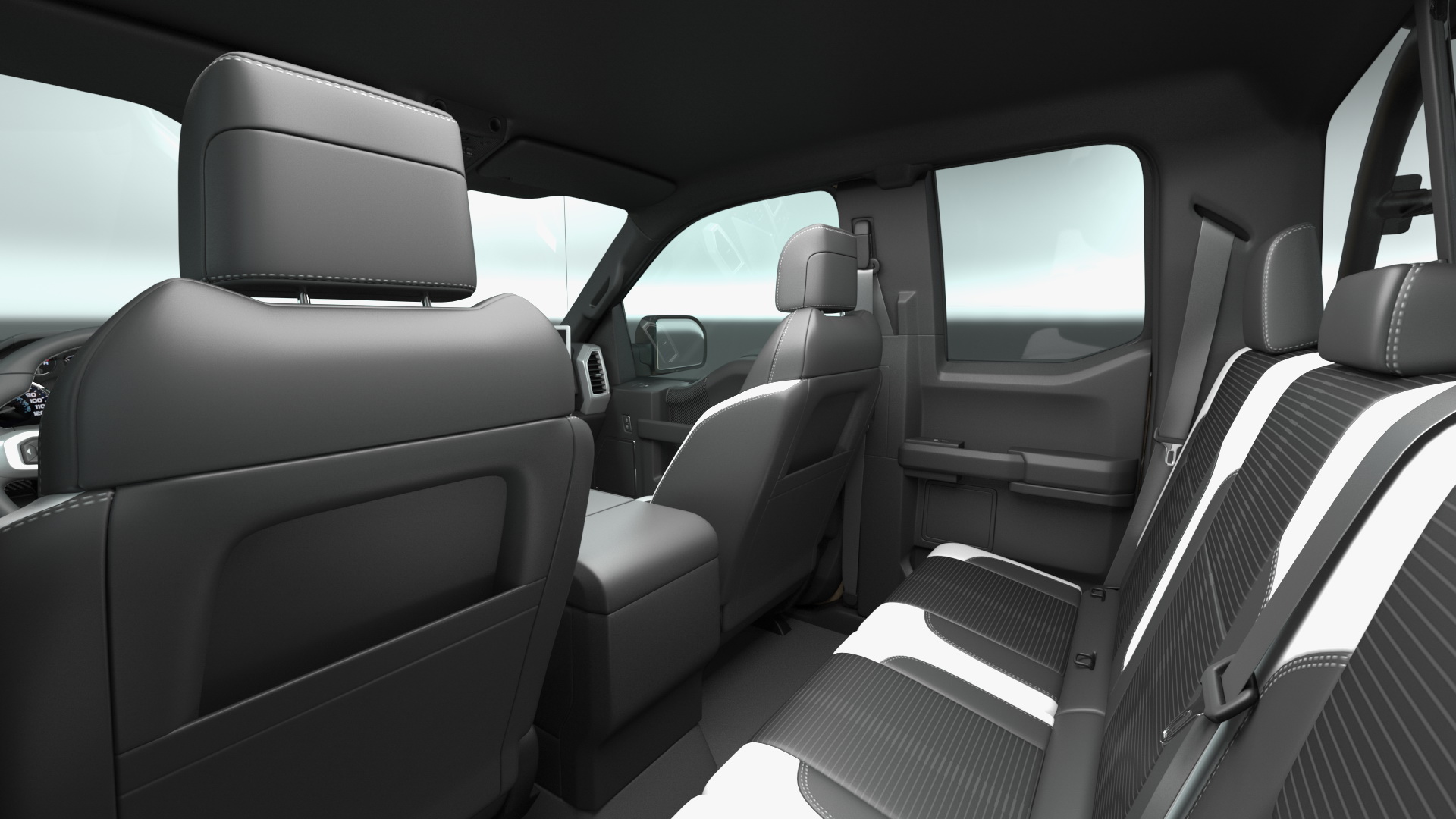 Ford F150 Raptor with X-MADIS Anti Drone System 3D
