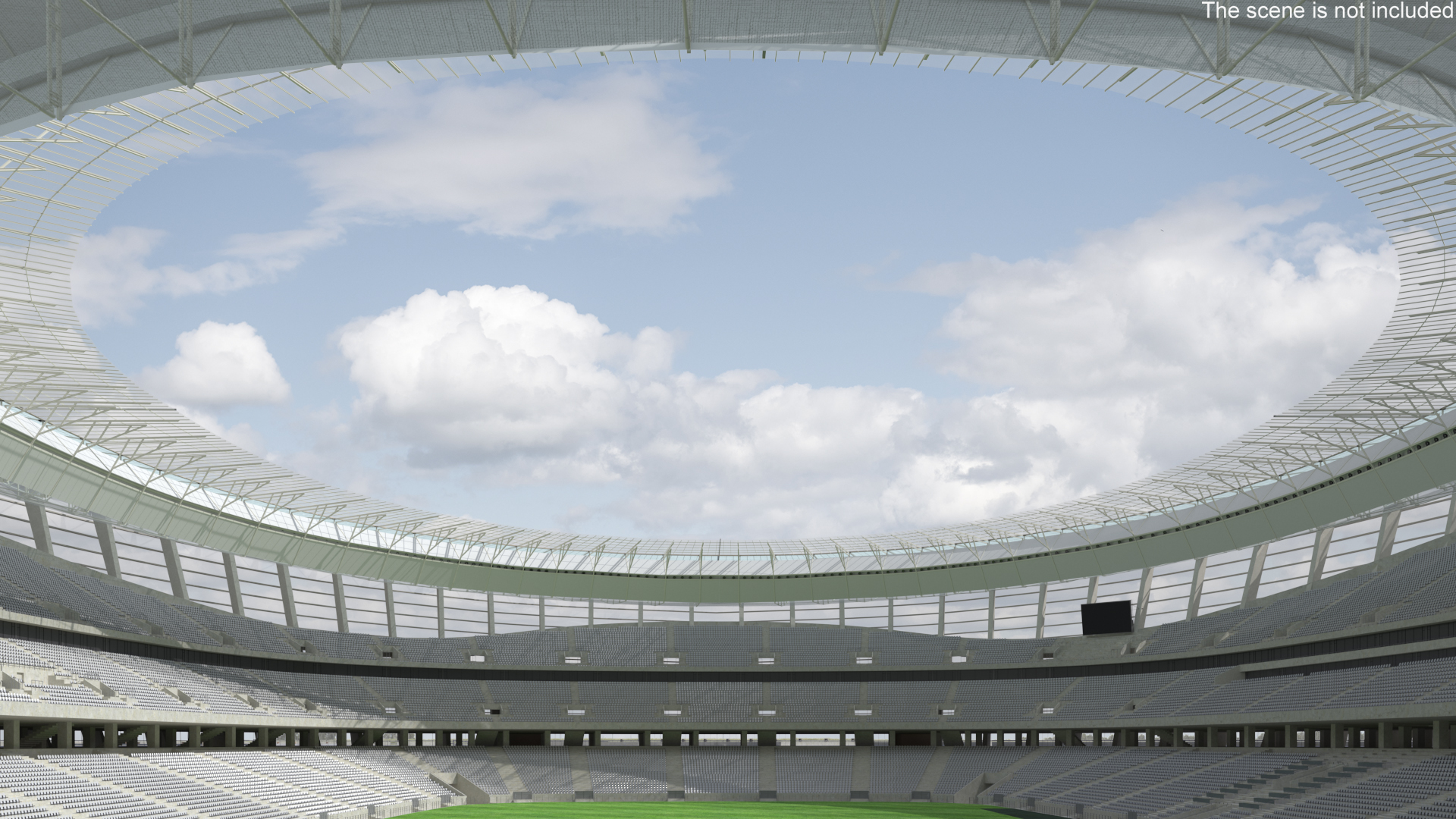 Stadium Cape Town Green Point 3D model