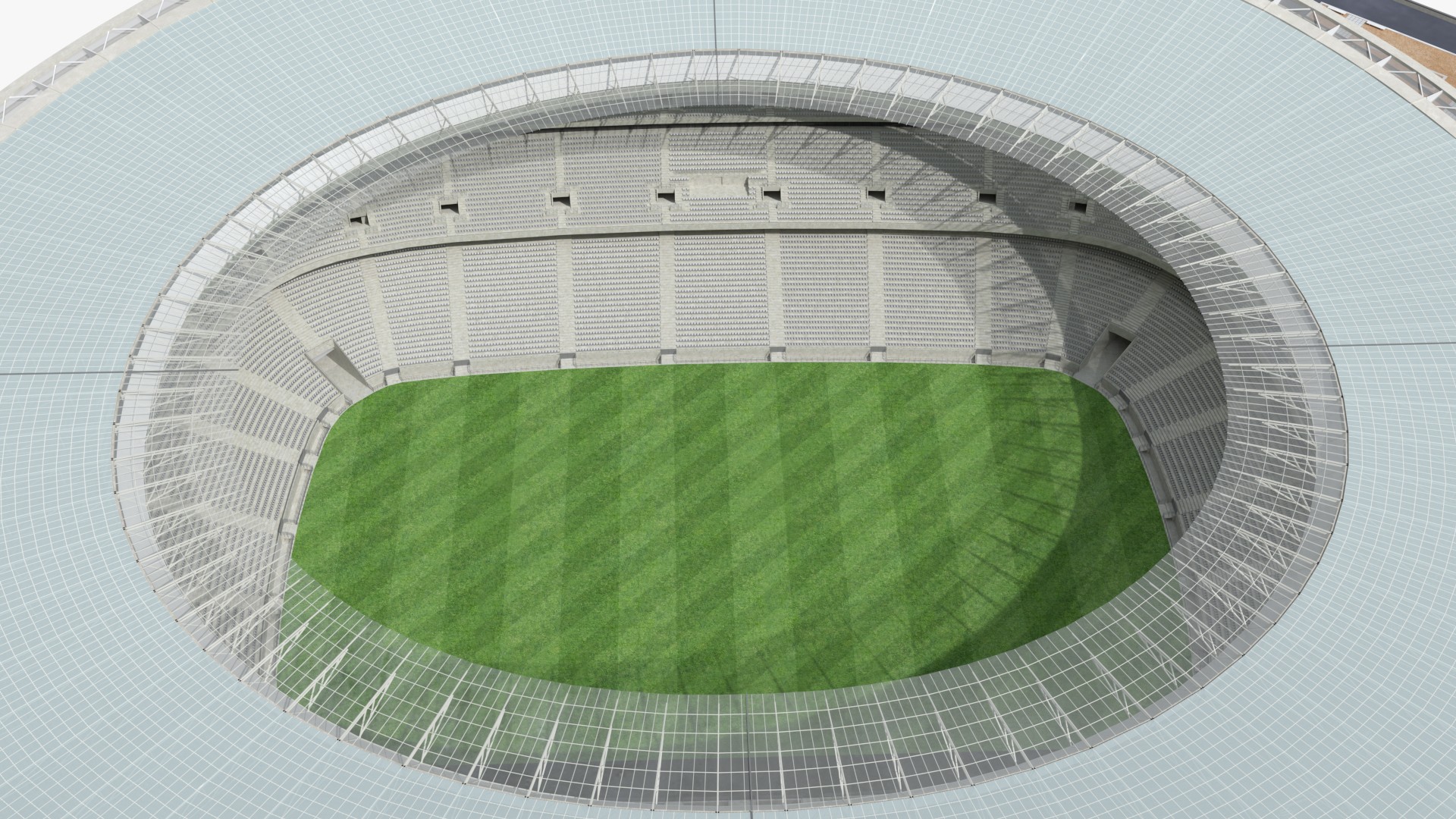 Stadium Cape Town Green Point 3D model