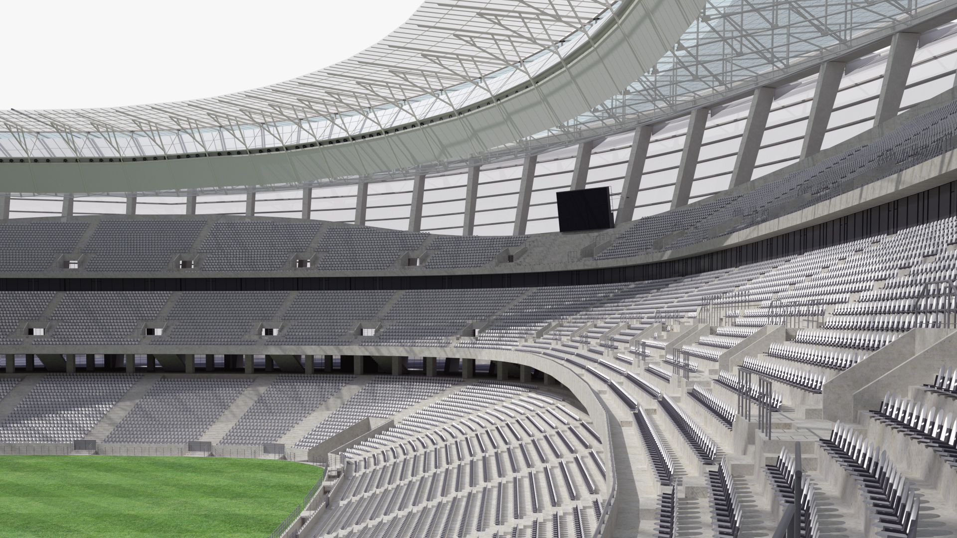Stadium Cape Town Green Point 3D model