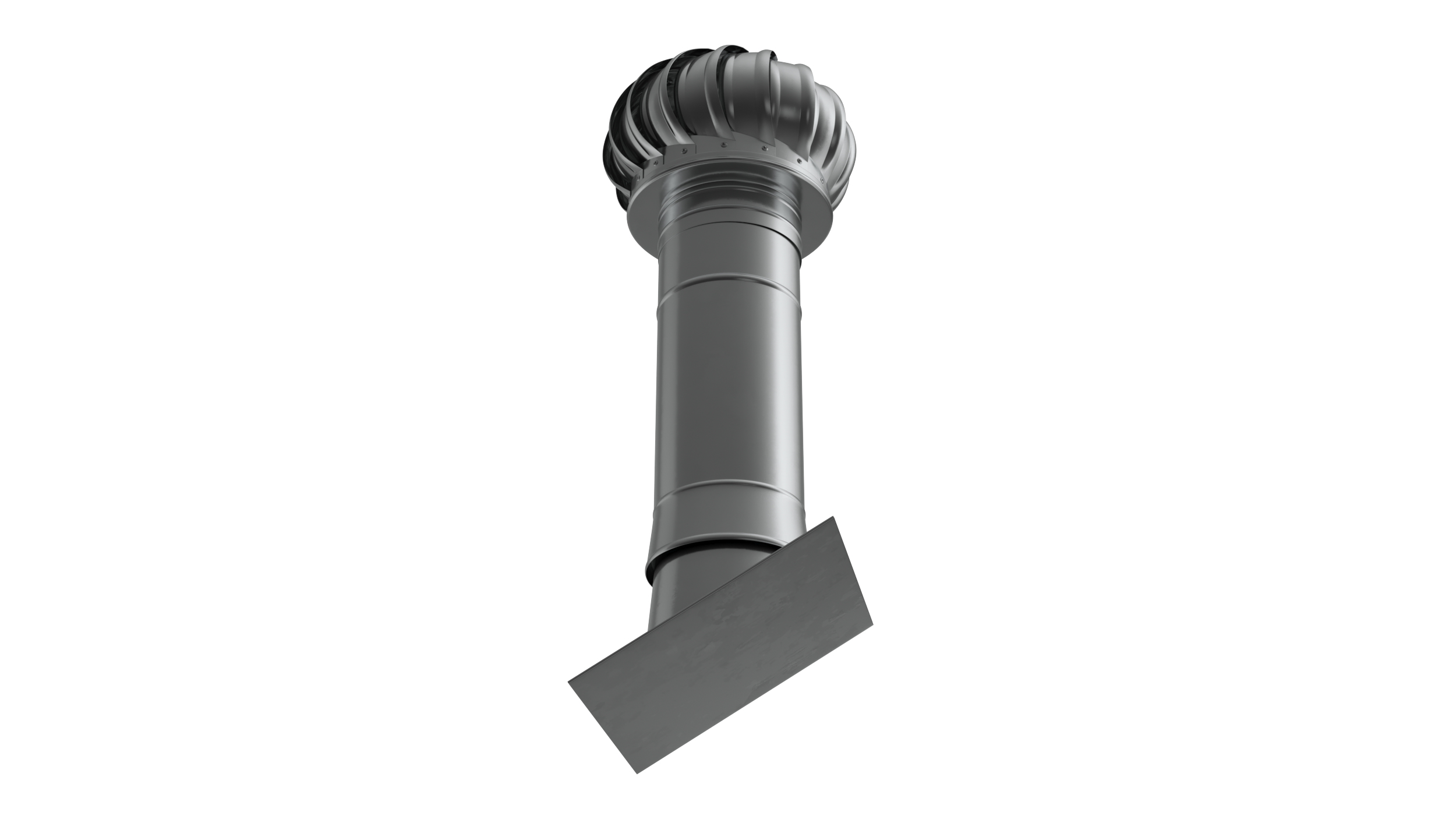 3D Round Stainless Steel Chimney Corner Base
