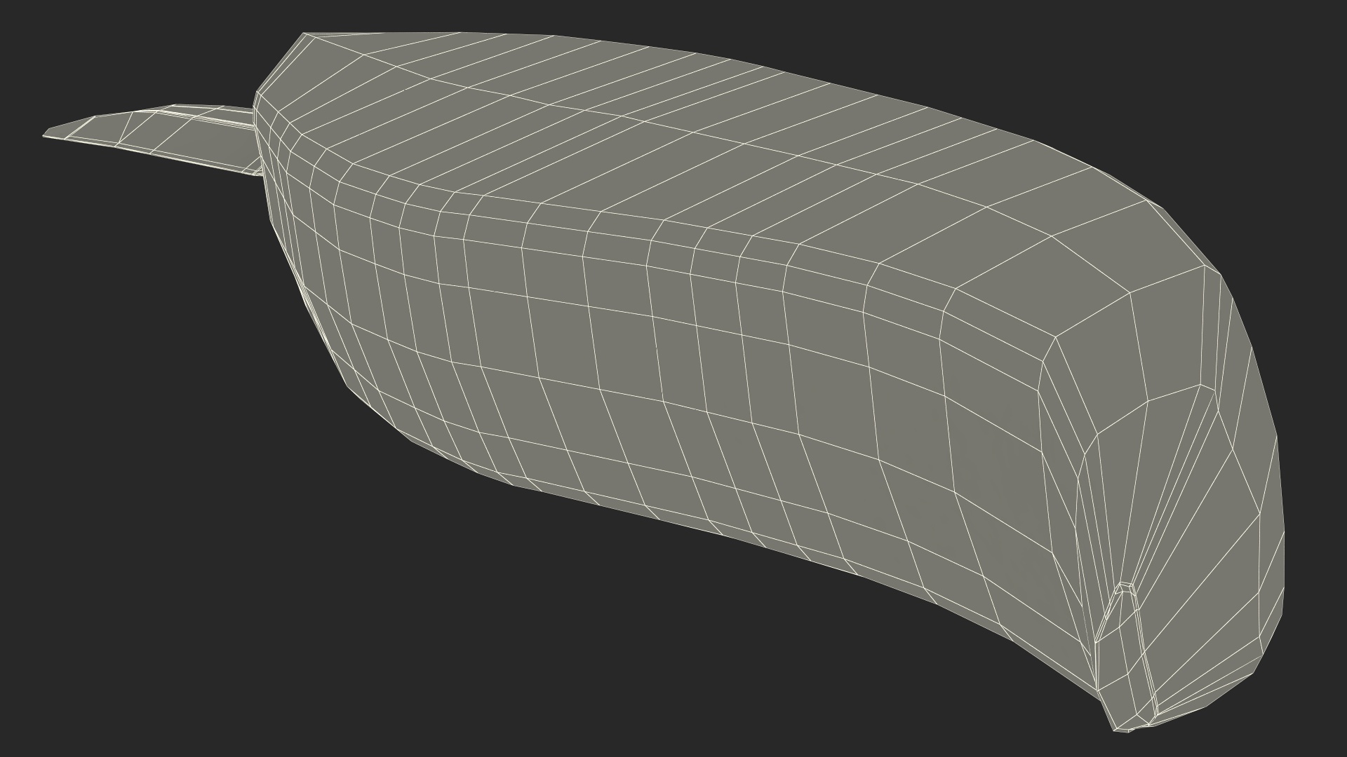 3D Knife Chip Carving model