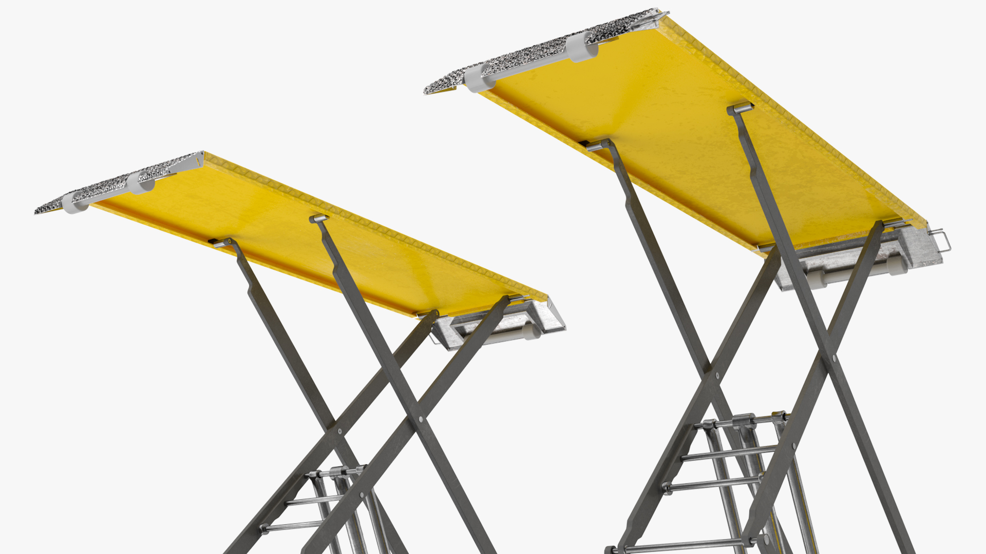 Industrial Car Lift 3D model