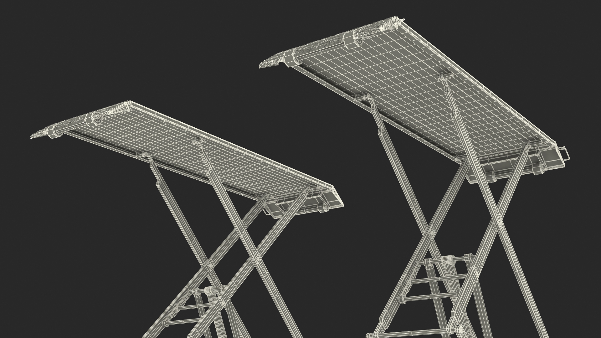 Industrial Car Lift 3D model