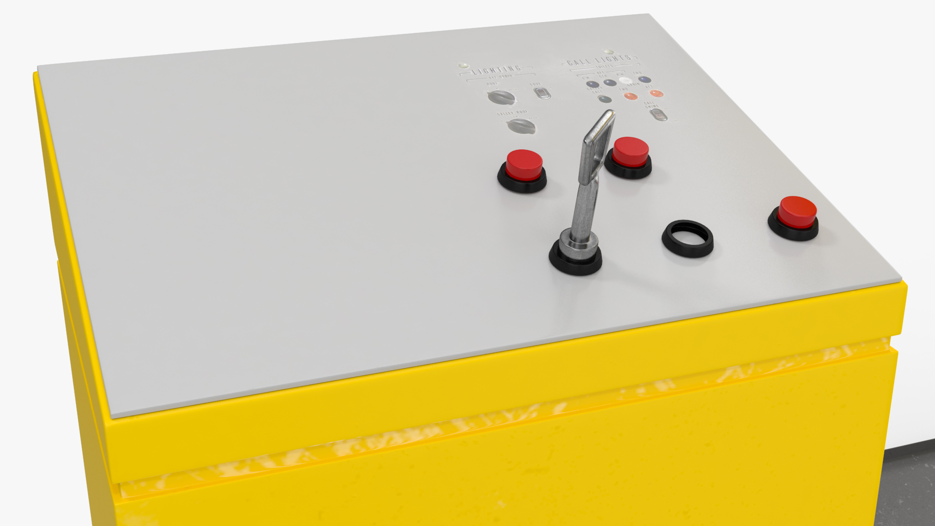 Industrial Car Lift 3D model