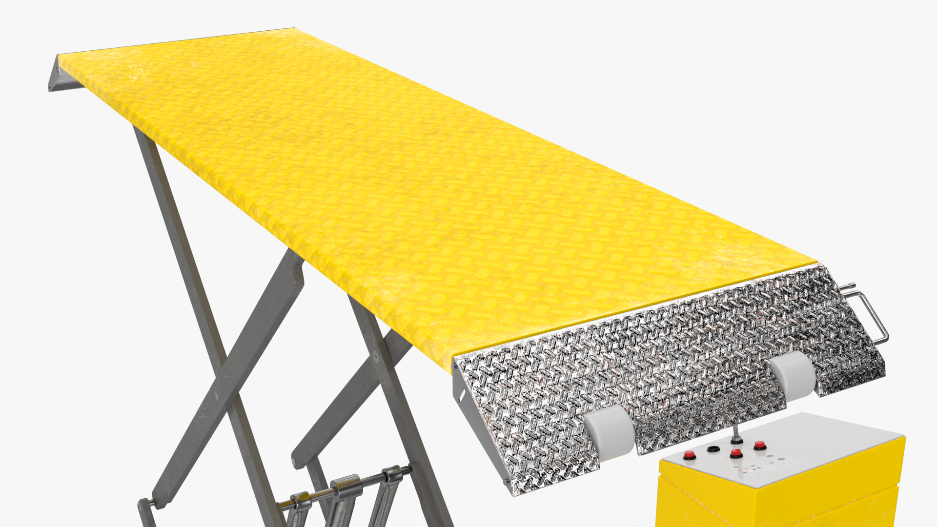 Industrial Car Lift 3D model