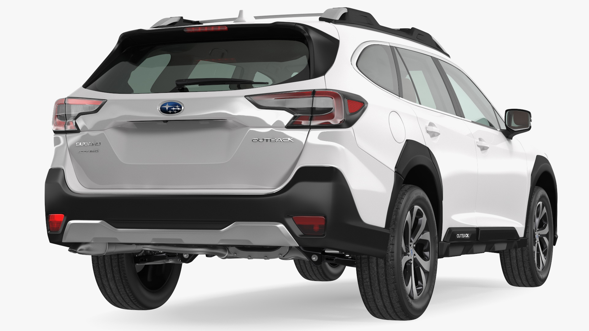 3D model Simple Interior SUBARU Outback 2021