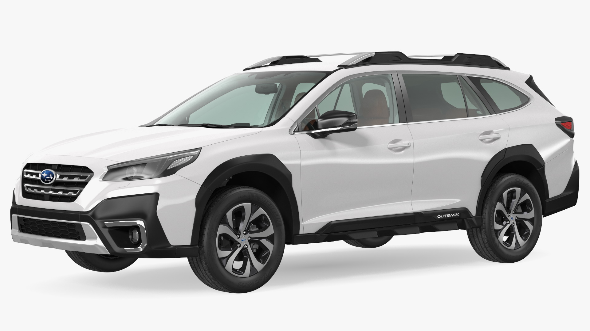 3D model Simple Interior SUBARU Outback 2021