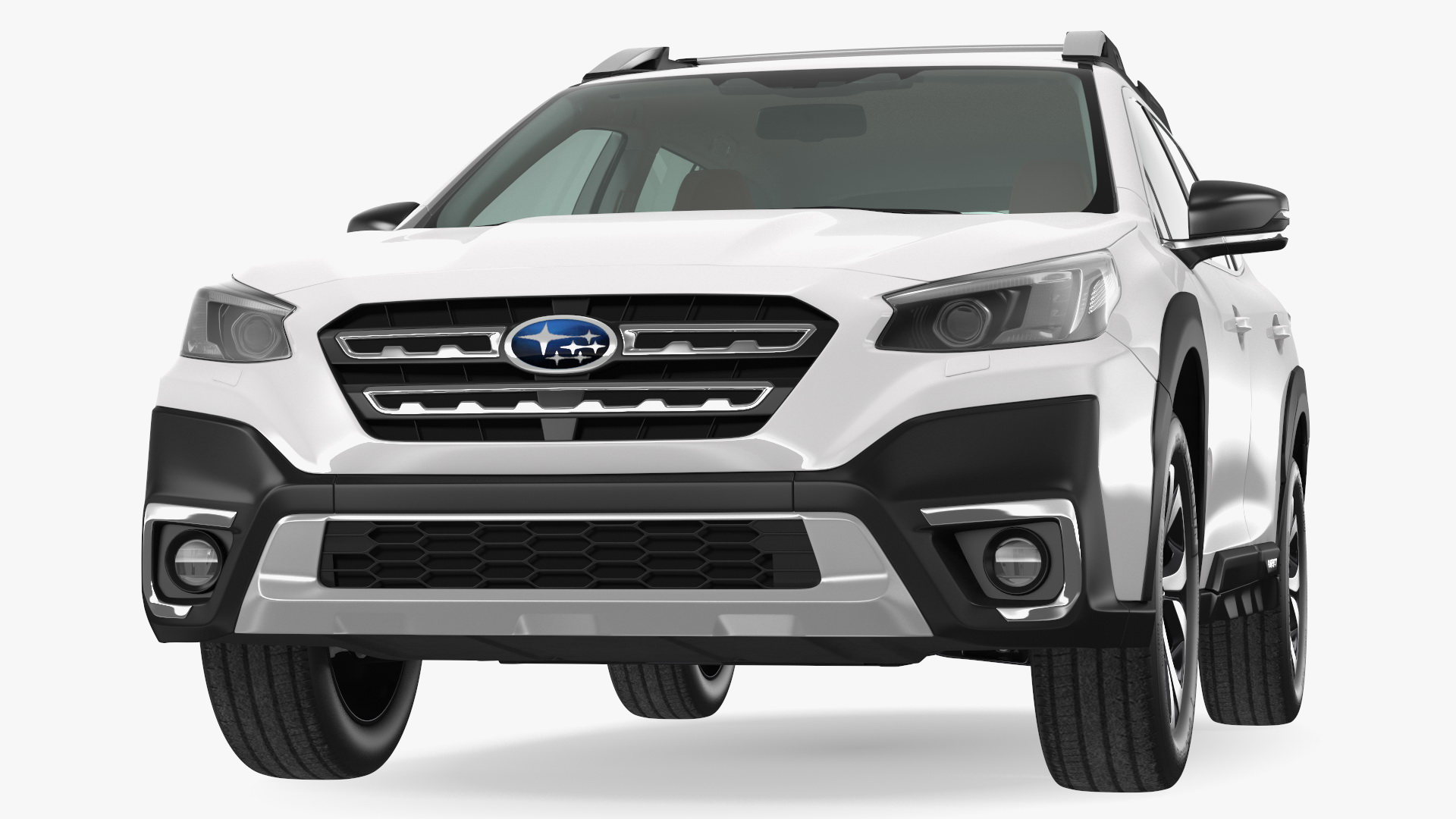3D model Simple Interior SUBARU Outback 2021