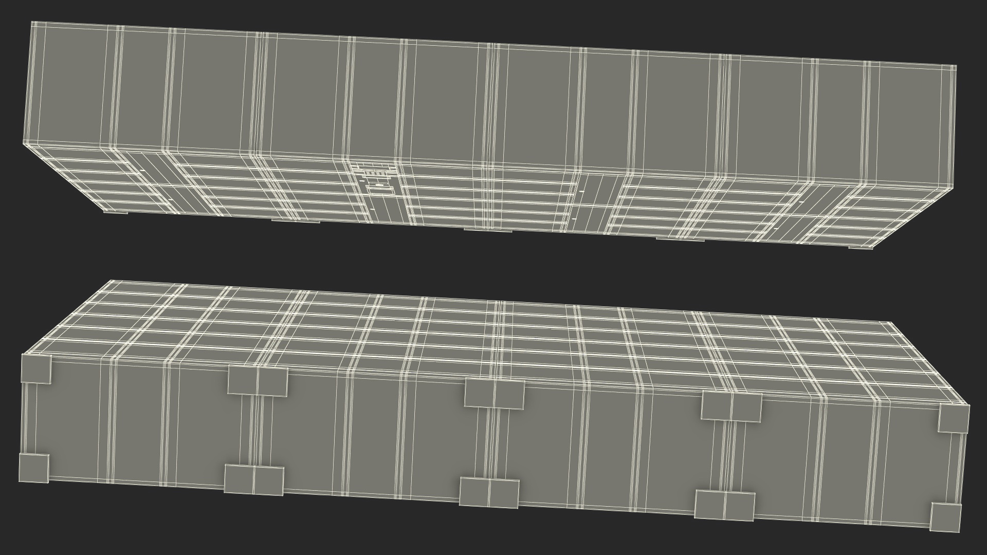 Automatic System Key Supermarket Blue 3D