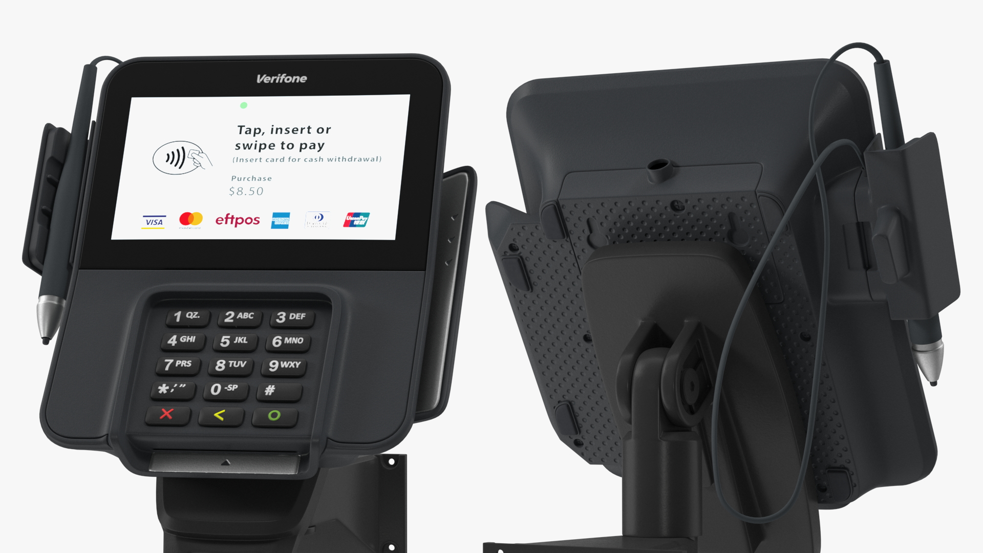 Verifone M400 Card Terminal Carrying Wall Bracket 3D model