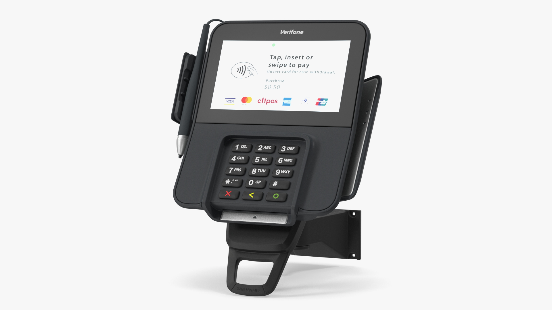 Verifone M400 Card Terminal Carrying Wall Bracket 3D model