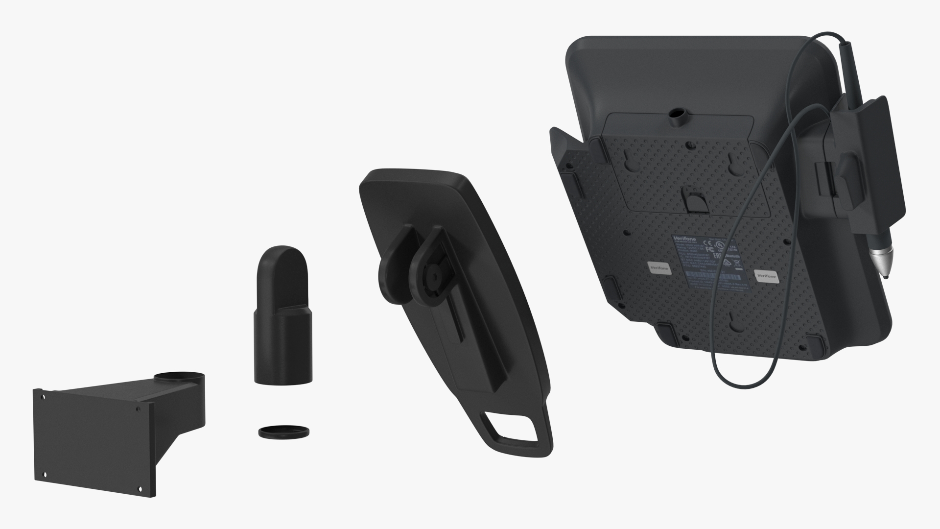 Verifone M400 Card Terminal Carrying Wall Bracket 3D model
