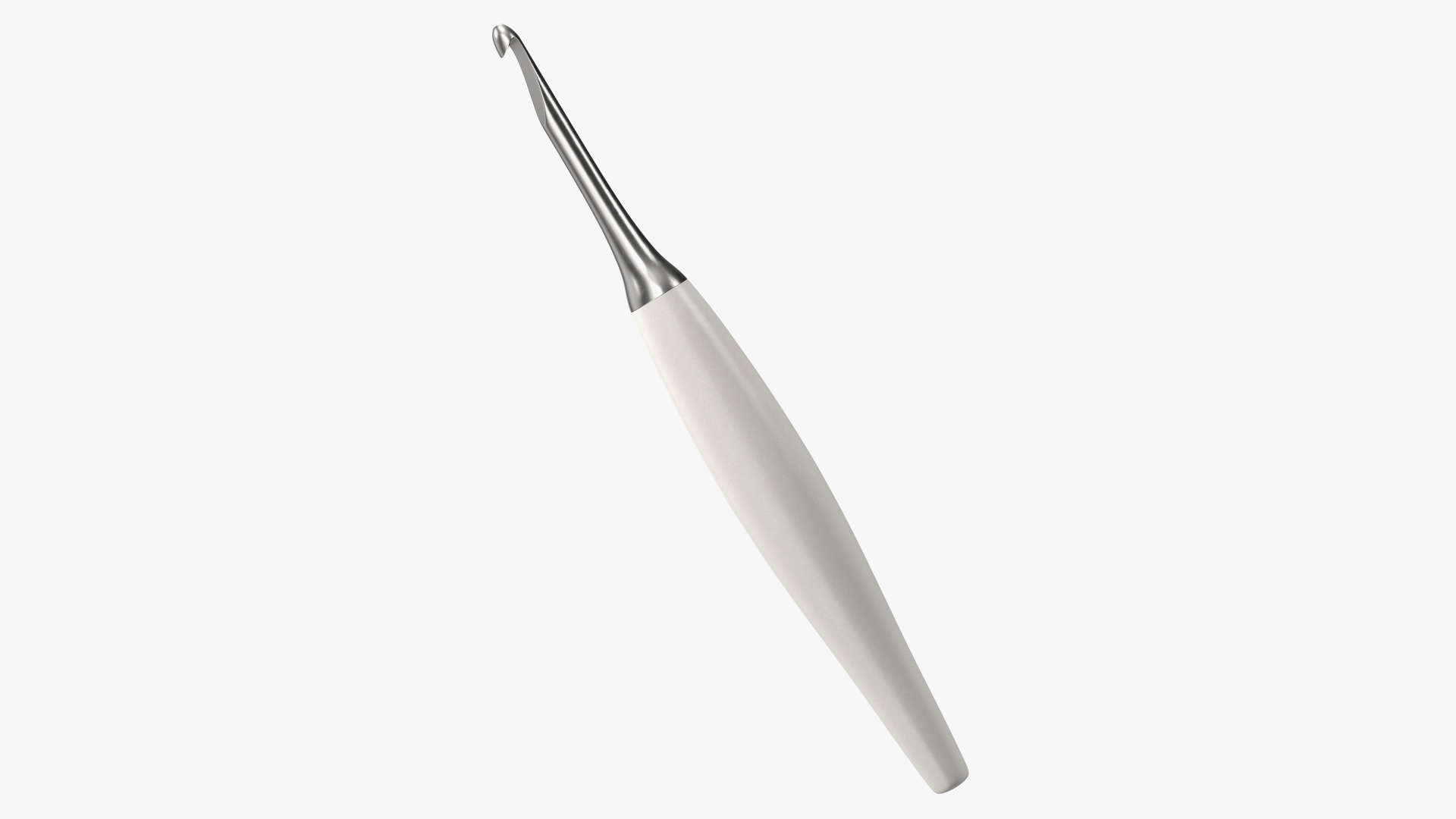 Crochet Hook with Plastic Handle 3D