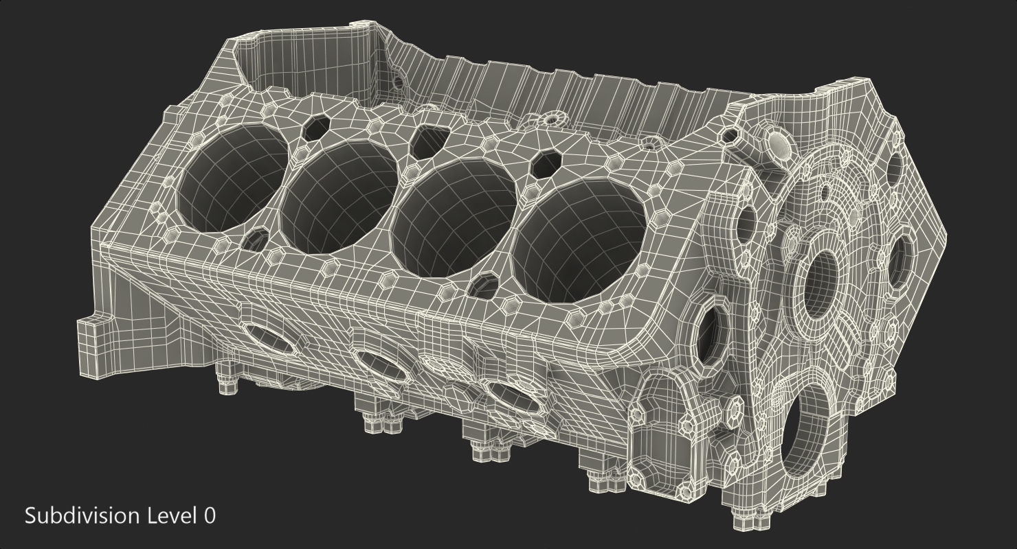 Engine Block 3D
