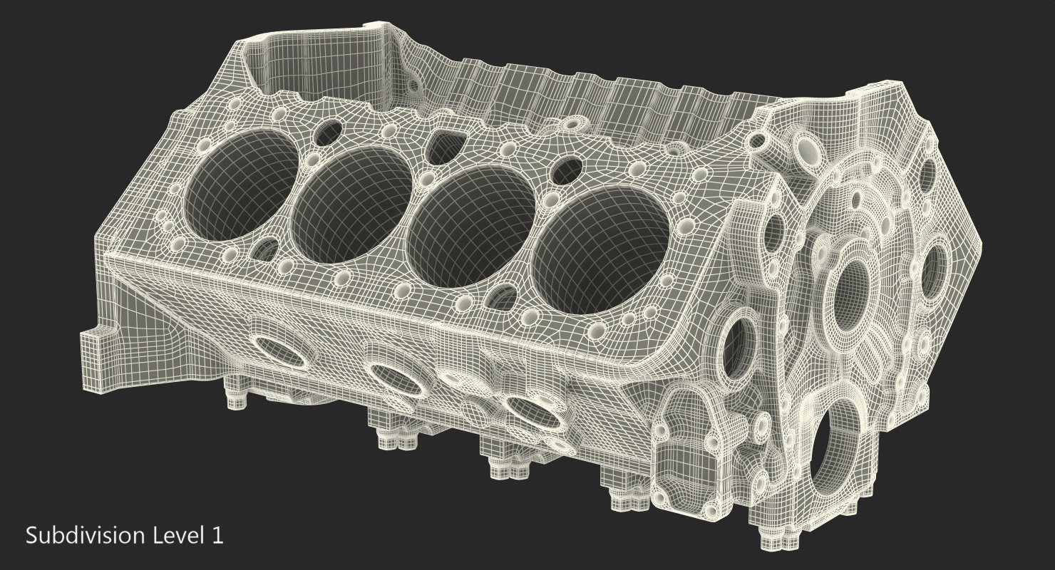 Engine Block 3D