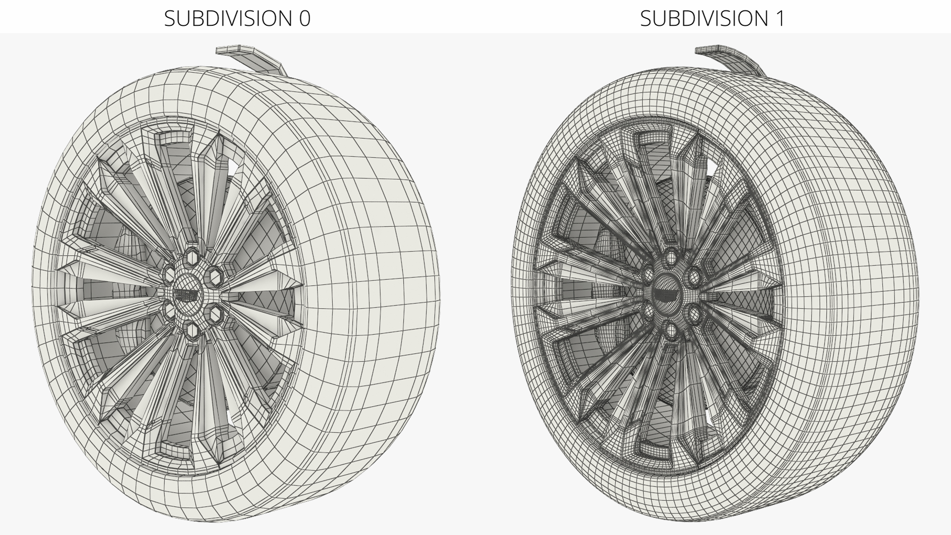 Cadillac Escalade-V Alloy Wheel Black, view 9