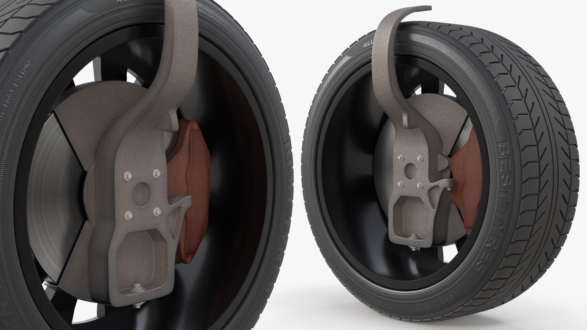 Cadillac Escalade-V Alloy Wheel Black, view 4