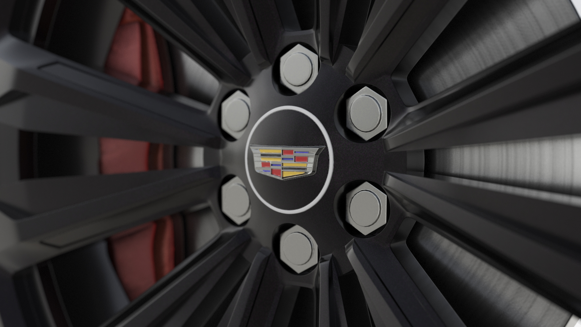 Cadillac Escalade-V Alloy Wheel Black, view 7