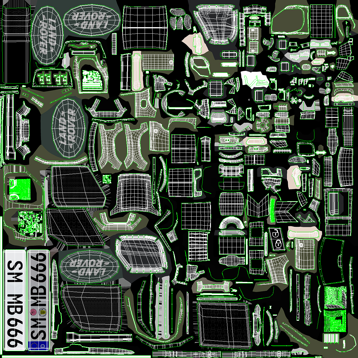 Land Rover Defender Country Pack 3D
