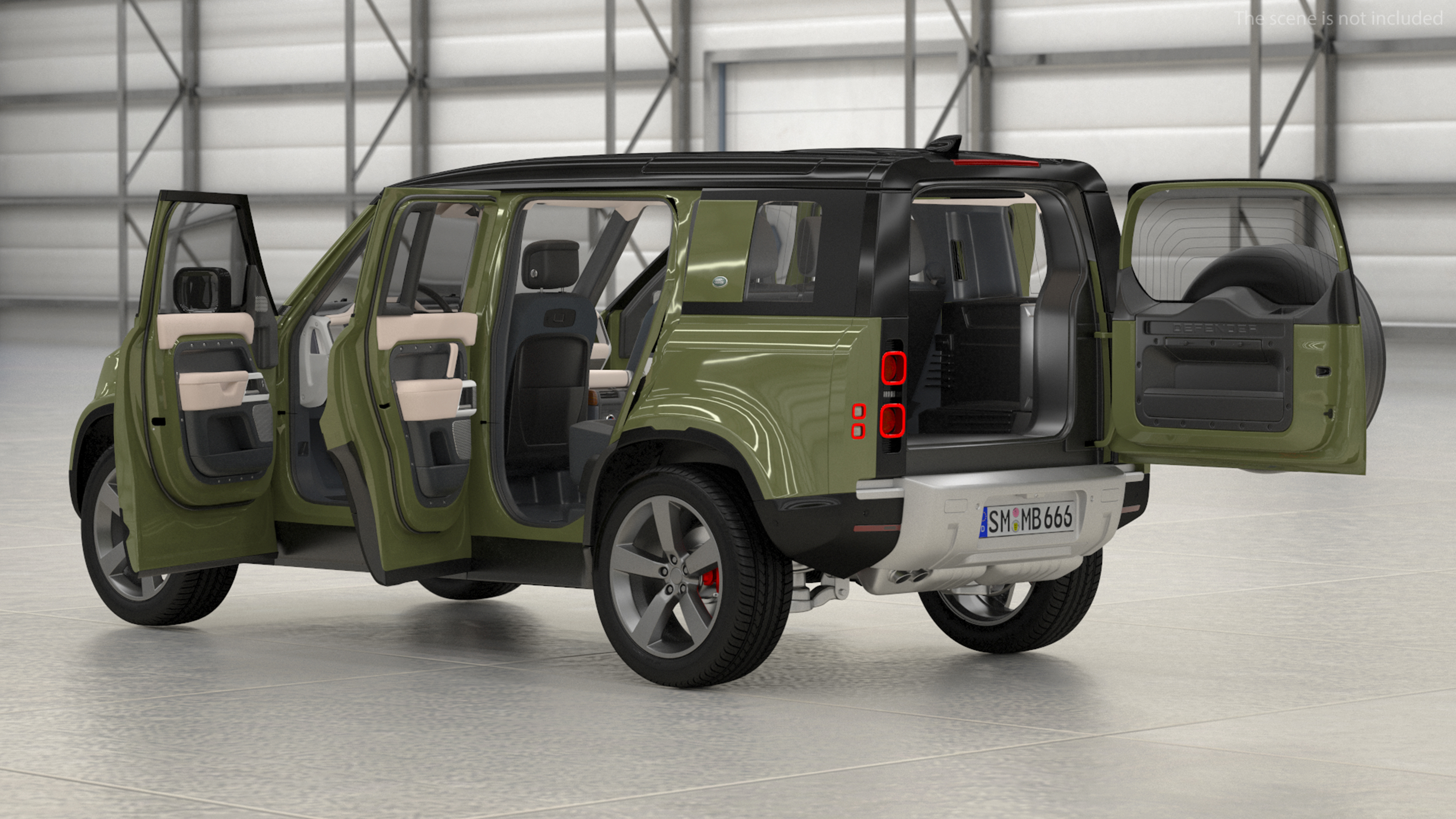 Land Rover Defender Country Pack 3D