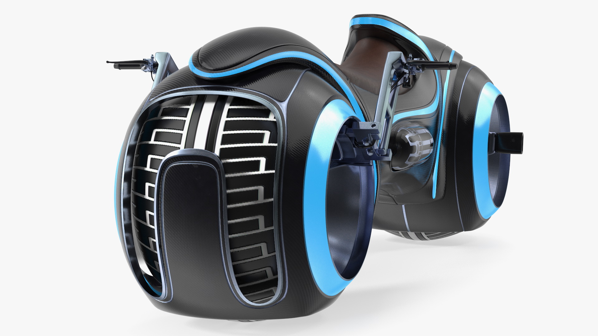 3D Futuristic Motorcycle