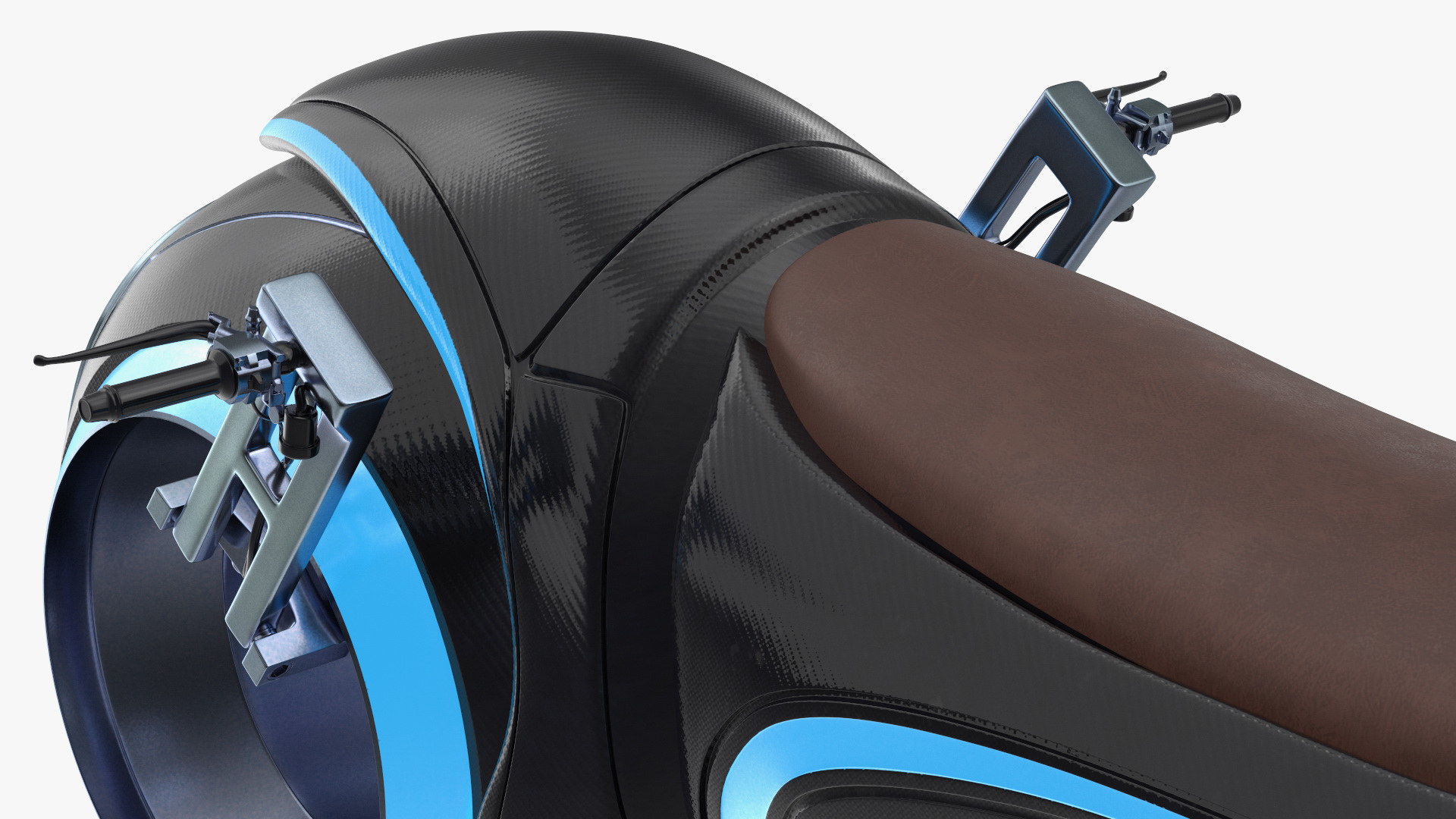 3D Futuristic Motorcycle