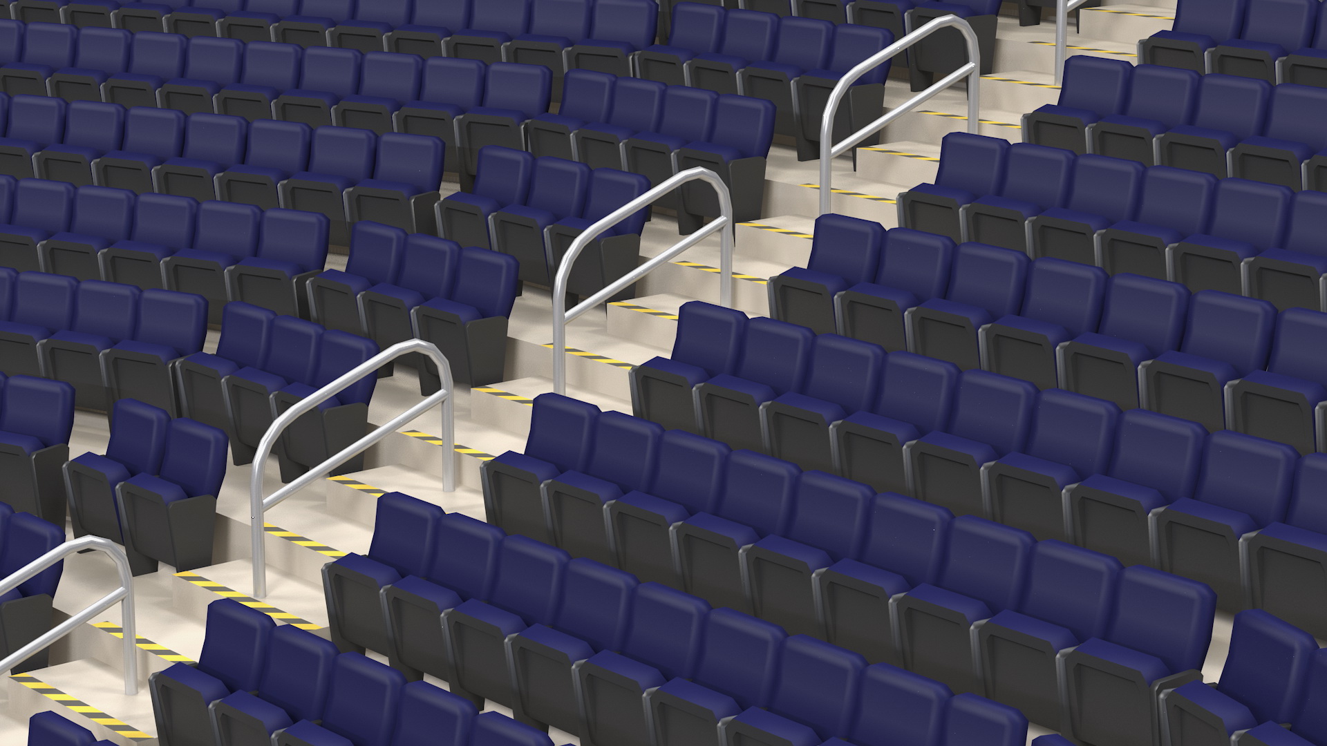 3D Basketball Indoor Arena model