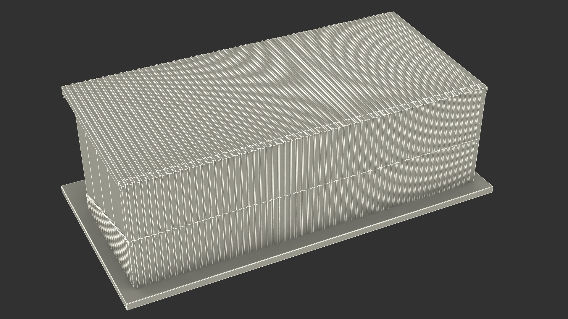 Sports Shelter 3D model
