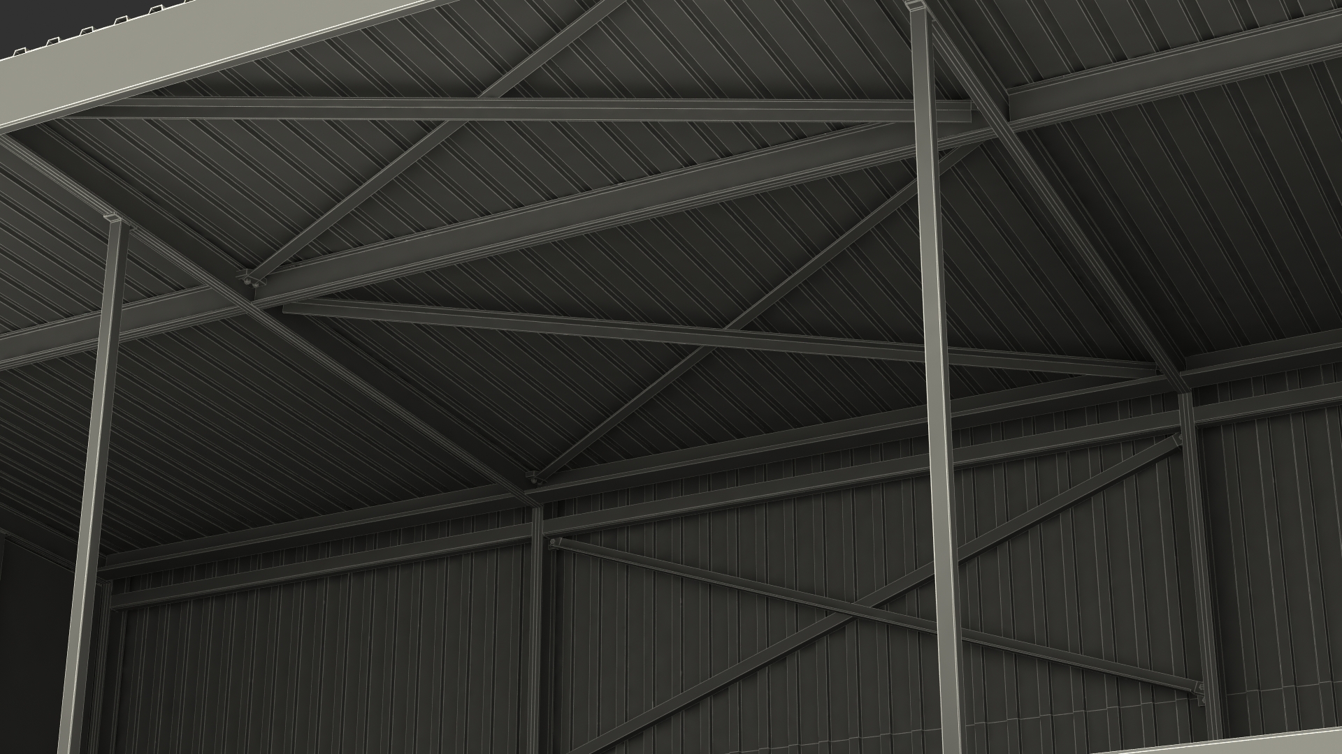 Sports Shelter 3D model