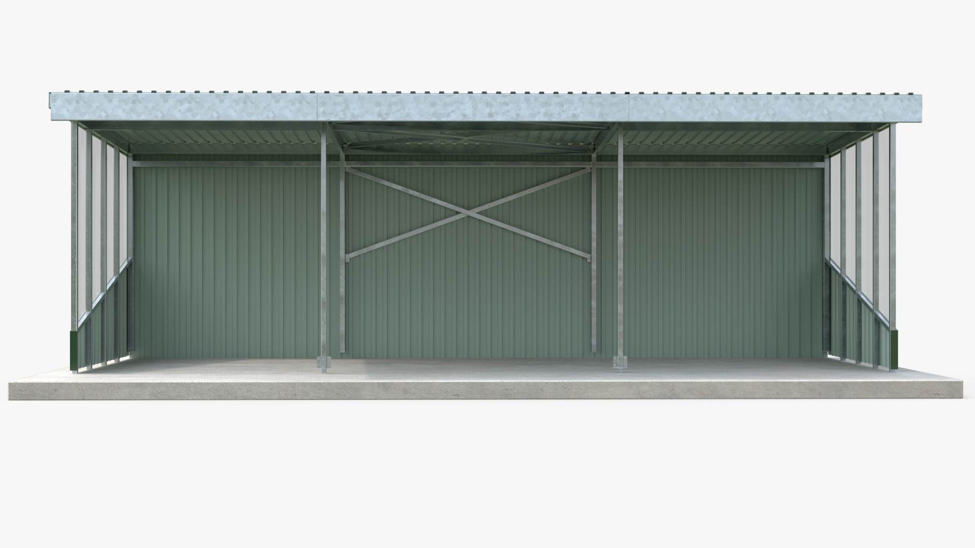 Sports Shelter 3D model