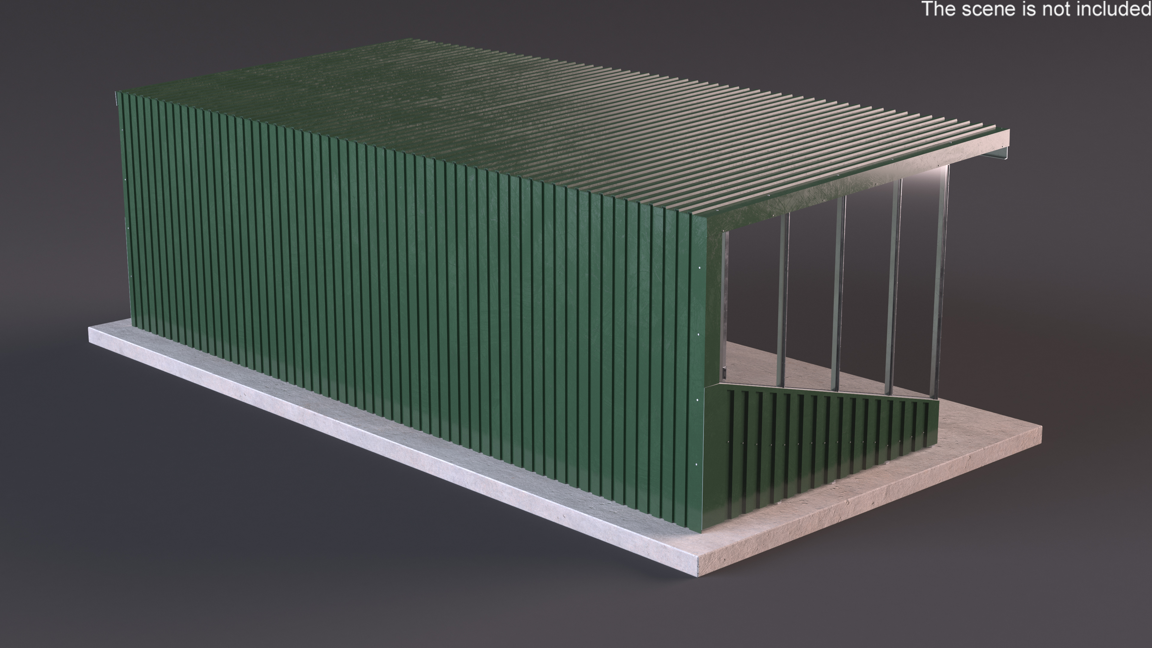 Sports Shelter 3D model
