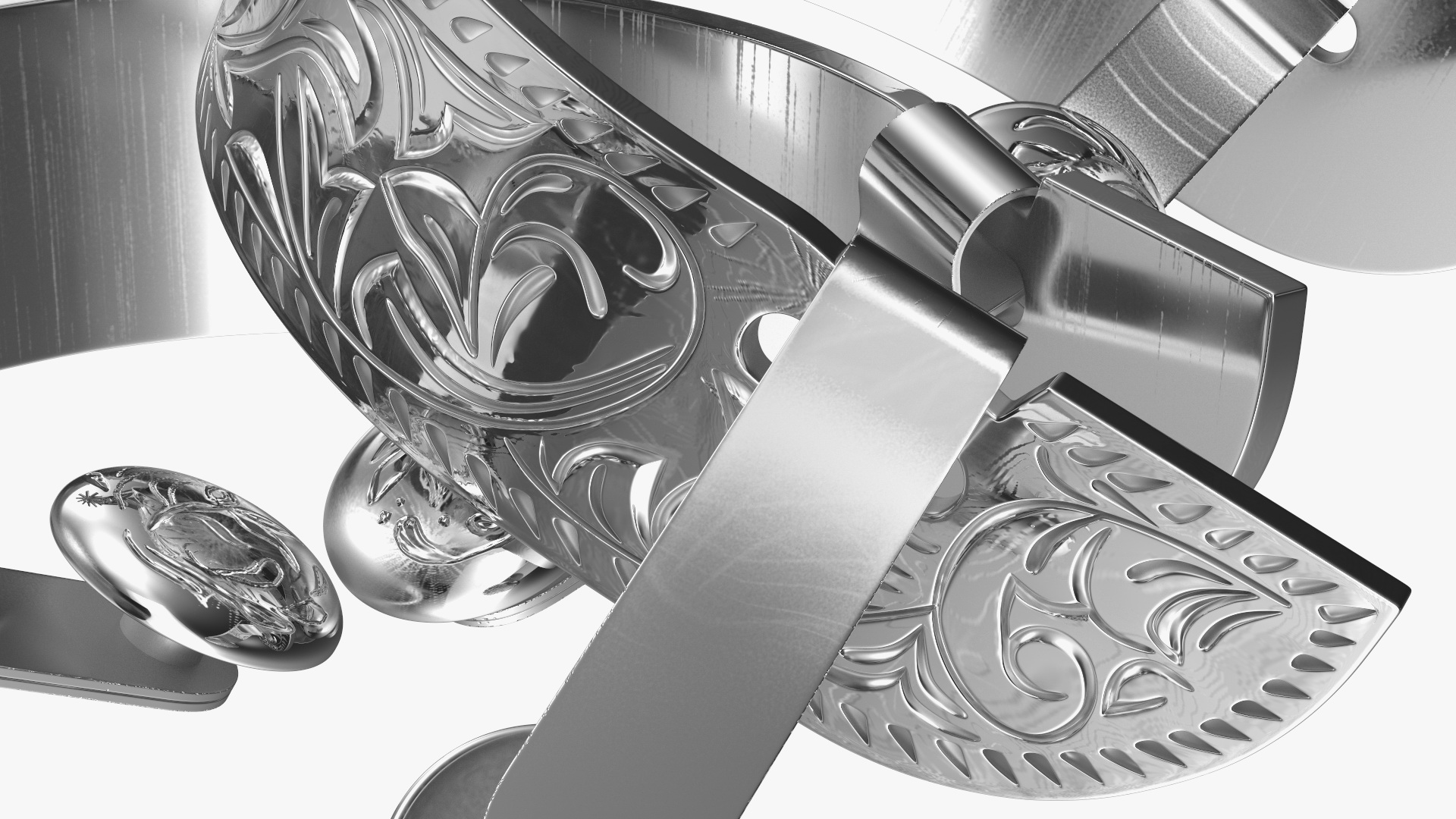 Cowboy Spurs 3D