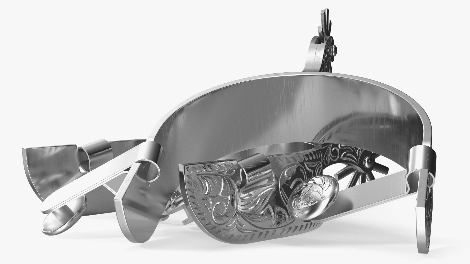Cowboy Spurs 3D