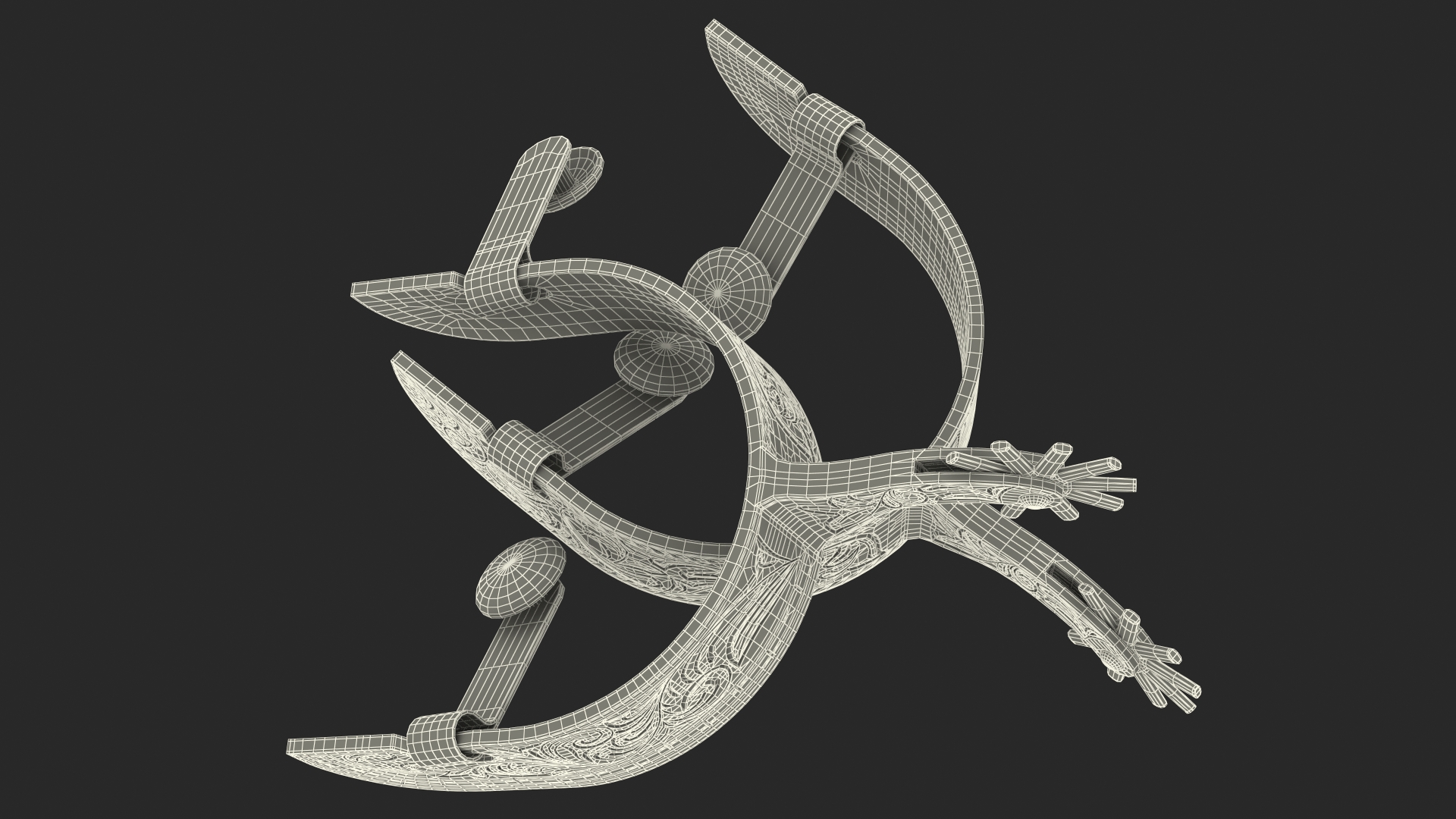 Cowboy Spurs 3D
