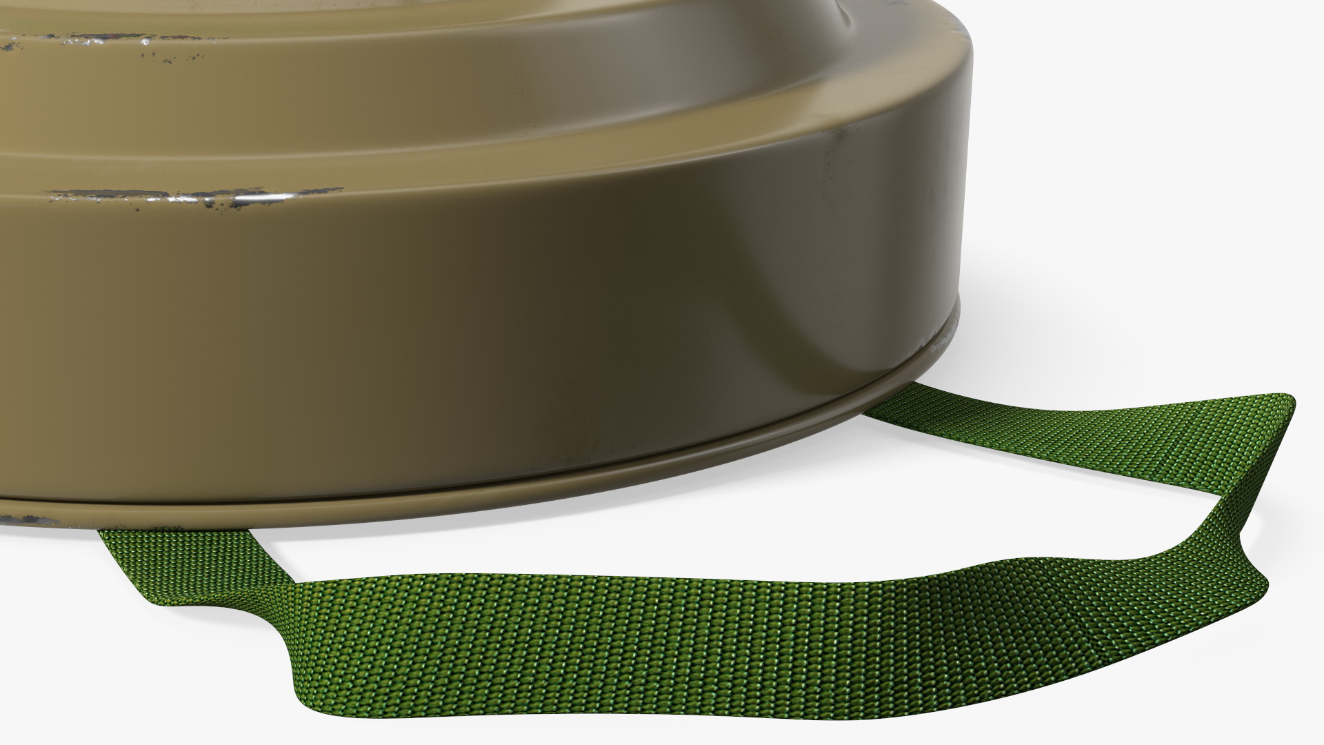 3D model Anti Tank Blast Mine TM-62 Old