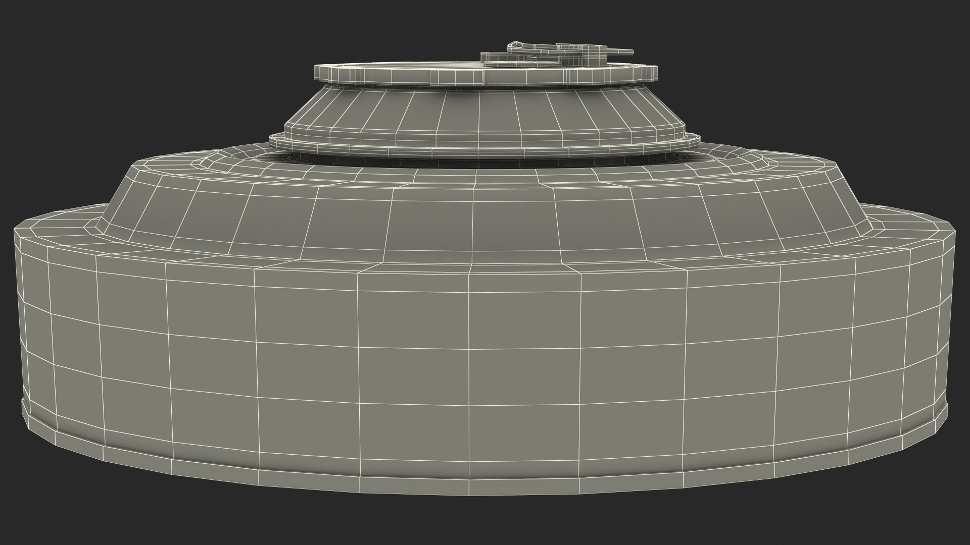 3D model Anti Tank Blast Mine TM-62 Old