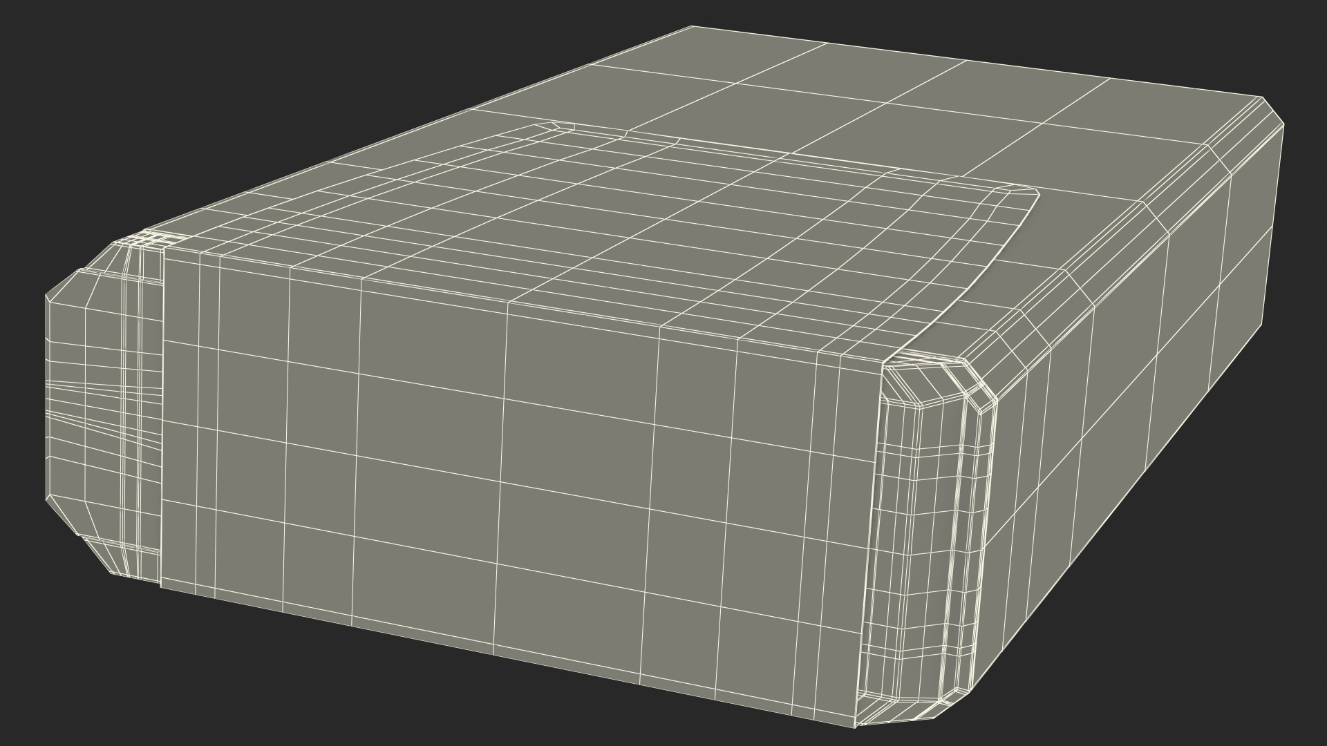 3D model Container with Colorful Dragee