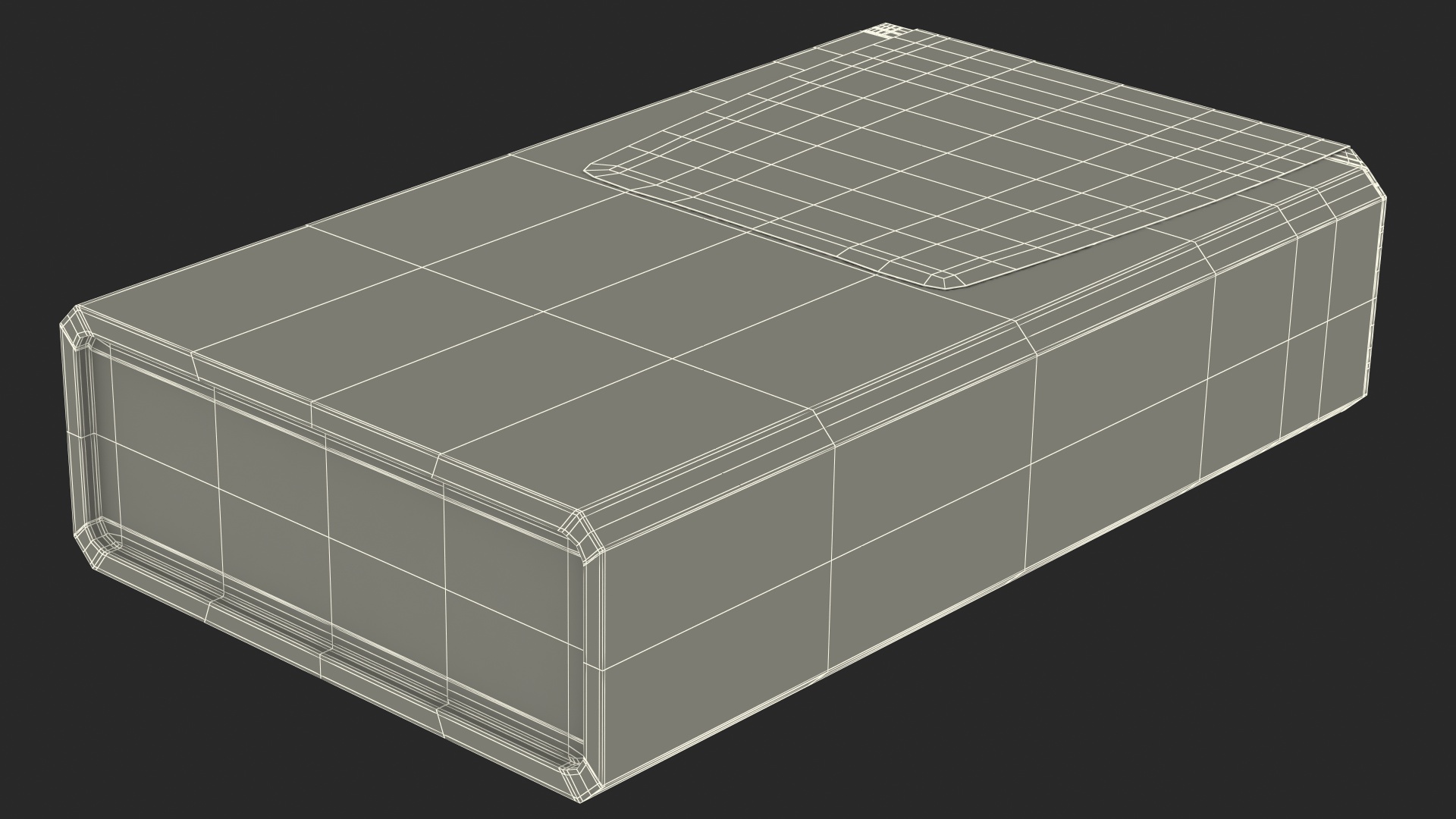 3D model Container with Colorful Dragee