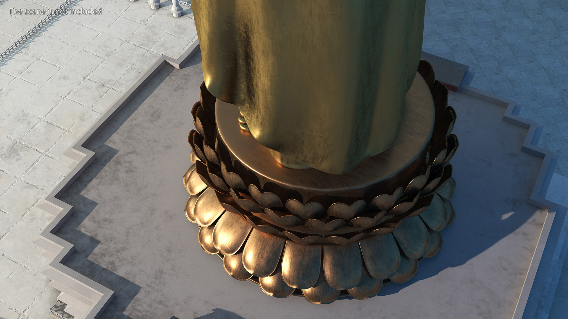 Mazu of Tianjin Buddha Statue 3D model