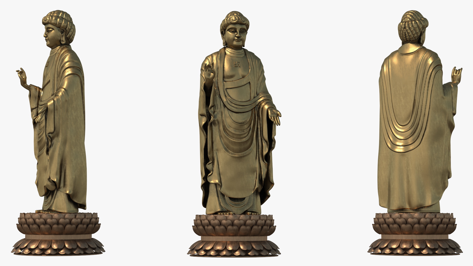 Mazu of Tianjin Buddha Statue 3D model