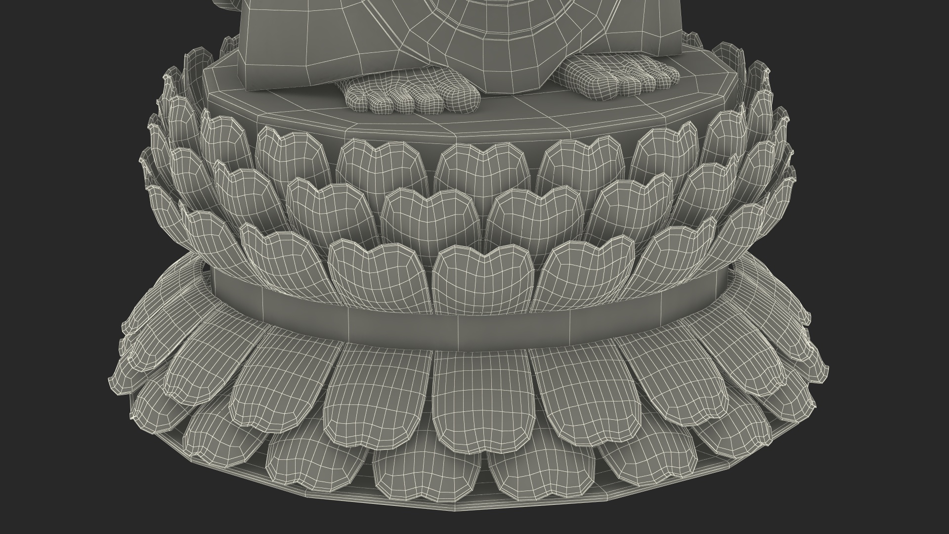 Mazu of Tianjin Buddha Statue 3D model
